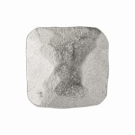 GAŁKA LENE BJERRE DANA / UCHWYT MEBLOWY -  SREBRNA, KWADRATOWA