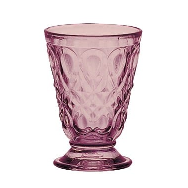SZKLANKI / PUCHARKI DO NAPOJÓW LYONNAIS  LA ROCHERE 200 ml KOMPLET 6 SZT. - RÓŻOWE (AMETYSTOWE)