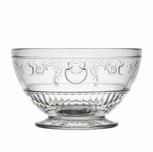SZKLANA MISKA VERSAILLES (WERSAL / MUSZLA) LA ROCHERE 600 ML - SZKLANA, TRANSPARENTNA