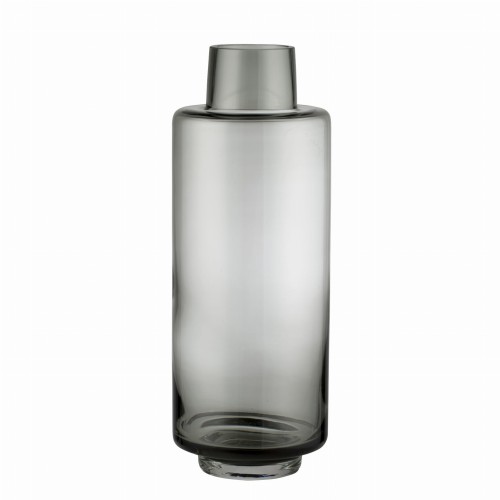 SZKLANY WAZON HEDRIA LENE BJERRE 30 CM - SZARY