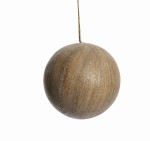 Bombka choinkowa Verna Ø18 cm Lene Bjerre – Srebrna, Duża Rozmiar XL, Dekoracja Świąteczna