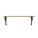 PÓŁKA ŚCIENNA NA WSPORNIKACH CHIC ANTIQUE 60 CM - DREWNIANA