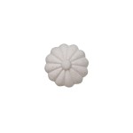 BETONOWA GAŁKA MEBLOWA / UCHWYT KWIATEK CHIC ANTIQUE - KREMOWA