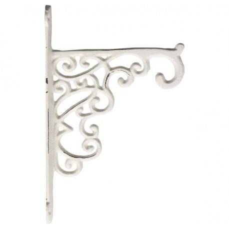 WSPORNIK OZDOBNY DO PÓŁEK CHIC ANTIQUE 23 CM - ANTYCZNY KREMOWY