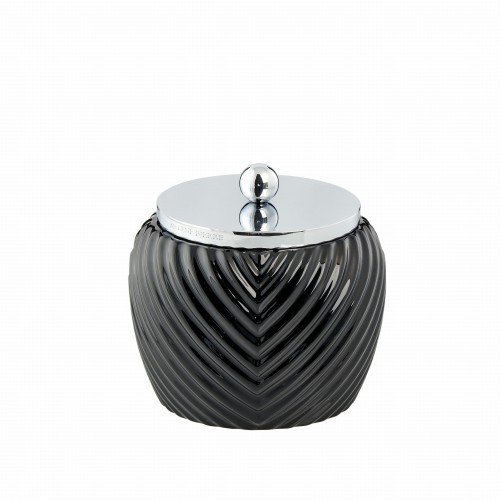 POJEMNIK ŁAZIENKOWY MILDA LENE BJERRE - CZARNY