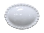 CERAMICZNY UCHWYT MEBLOWY / GAŁKA CHIC ANTIQUE 3 CM - BIAŁA