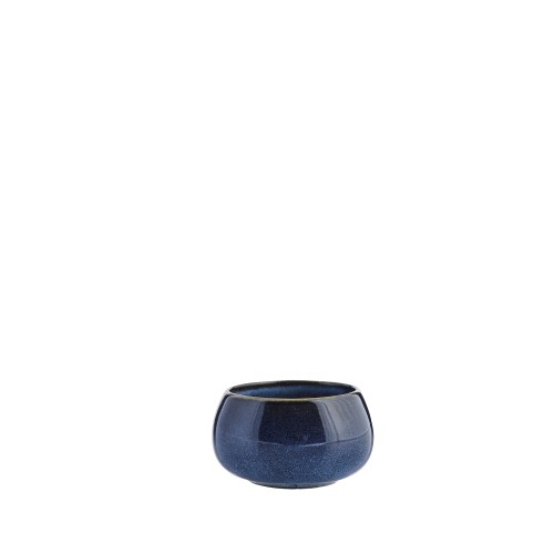 MISECZKA CERAMICZNA AMERA LENE BJERRE Ø8 CM - NIEBIESKA