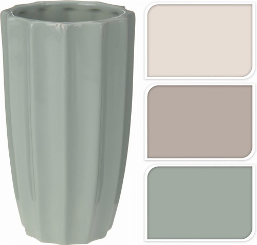 PASTELOWY WAZON " FAVOR"-  KAWA Z MELEKIEM  22 CM