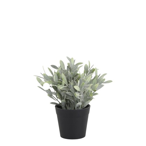 Sztuczna szałwia doniczkowa Fleur Chic Antique 18×8 cm – zielona dekoracja