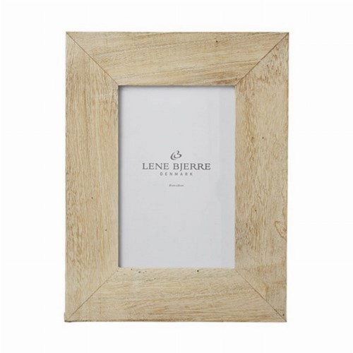RAMKA NA ZDJĘCIA  LENE BJERRE AURY 10x15 CM- NATURALNA, DREWNIANA