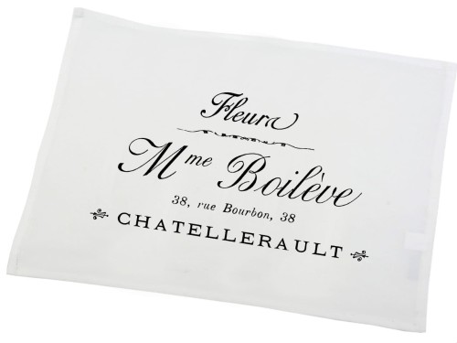 SERWETY NA STÓŁ / PODKŁADKI POD TALERZE 2 SZT. MADAME FRENCH HOME – BIAŁE