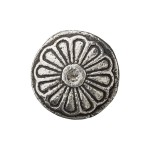  UCHWYT MEBLOWY / GAŁKA Z ROZETĄ LENE BJERRE - METALOWA