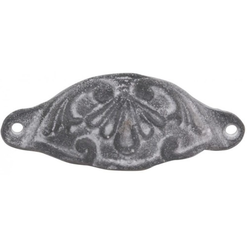 UCHWYT MEBLOWY  VINTAGE CHIC - SZARY, METALOWY