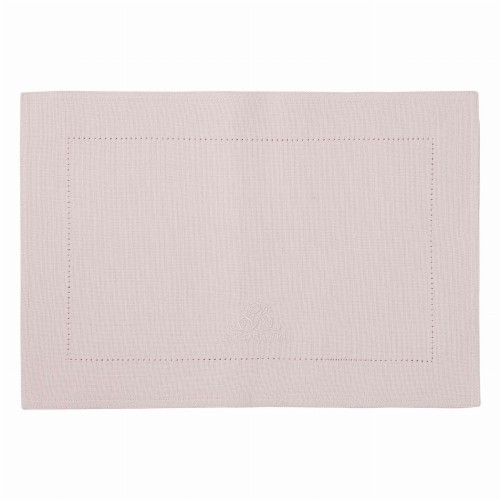 PODKŁADKA POD TALERZ MERCY LENE BJERRE - RÓŻOWA, SERWETA Z MEREŻKĄ