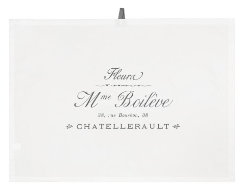 ŚCIERECZKA KUCHENNA / RĘCZNIK KUCHENNY MADAME FRENCH HOME - BIAŁA